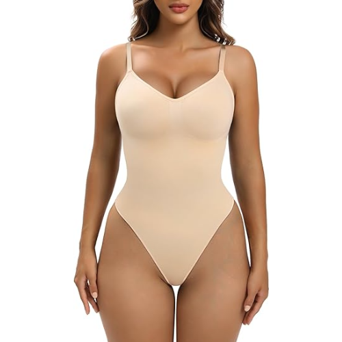 Curve Luxe | Women's Shaper Bodysuit Thong